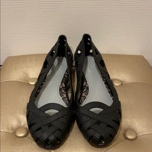 Black Melissa + Jason Wu Flats